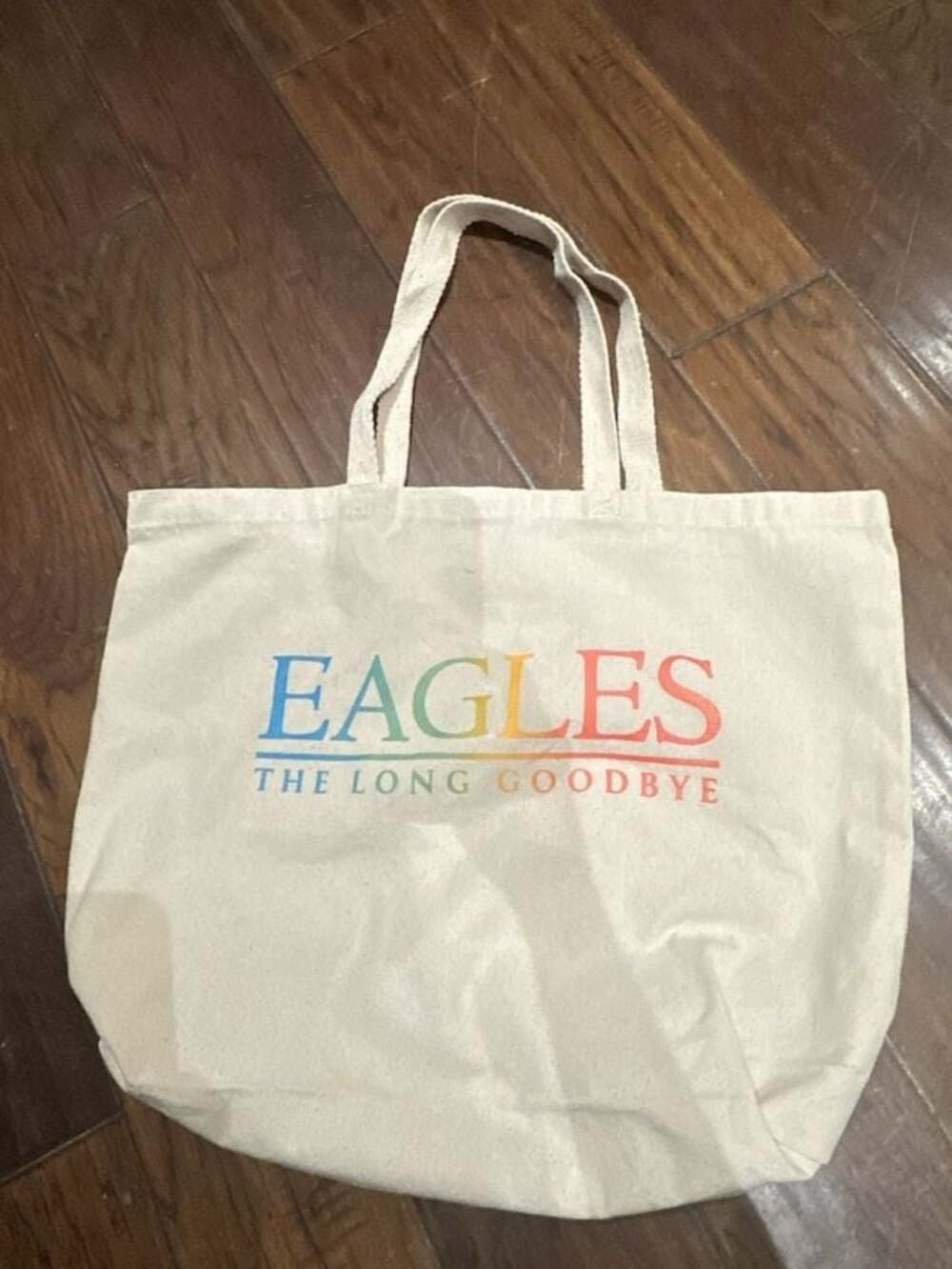 Eagles The Long Goodbye Tour Concert Official Canvas Tote Bag